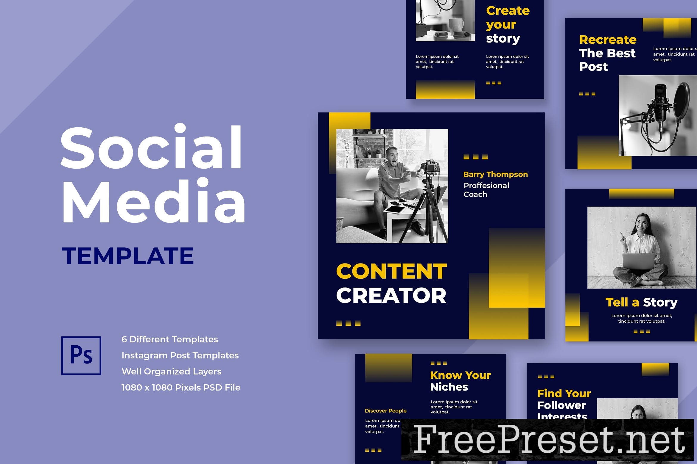 Content Creator Instagram Template 679N967