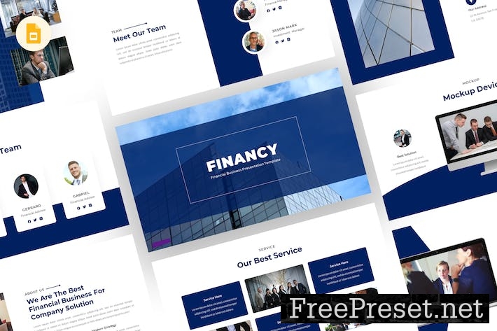 6N2FP4KFinancy - Financial Google Slides Template VYQKY3M