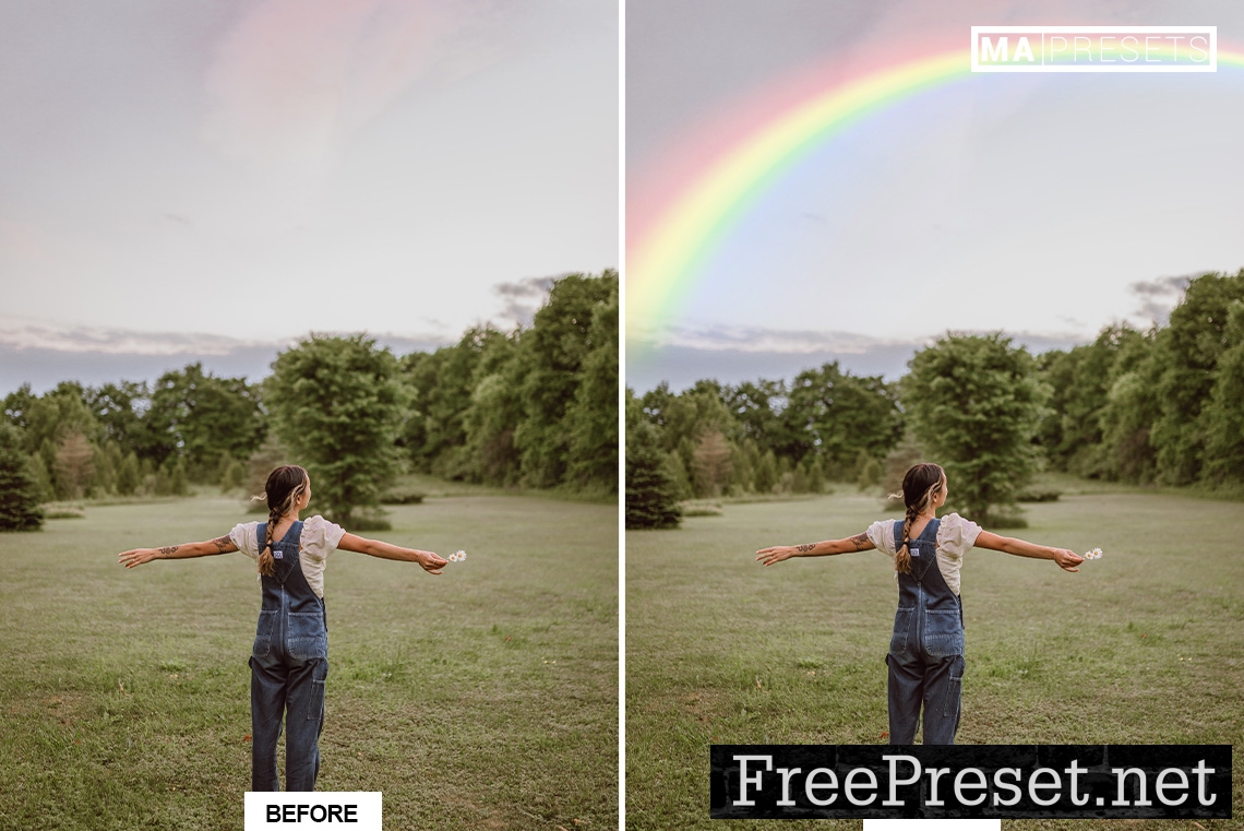 85 REALISTIC RAINBOW OVERLAYS