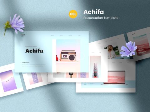 Achifa - Pastel Google Slides Template 9EGJR9T