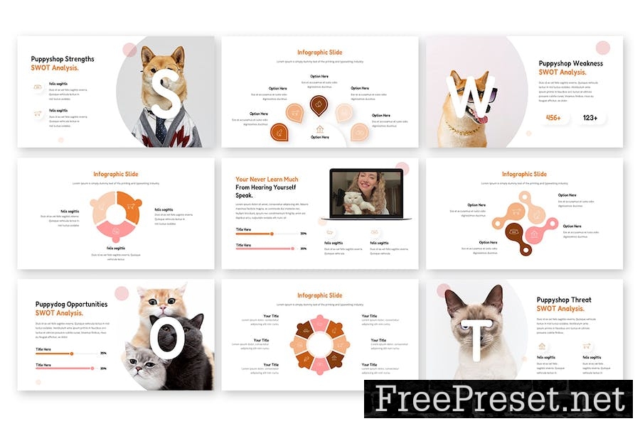 Adopty - Petshop Google Slides Template 4KU9U46