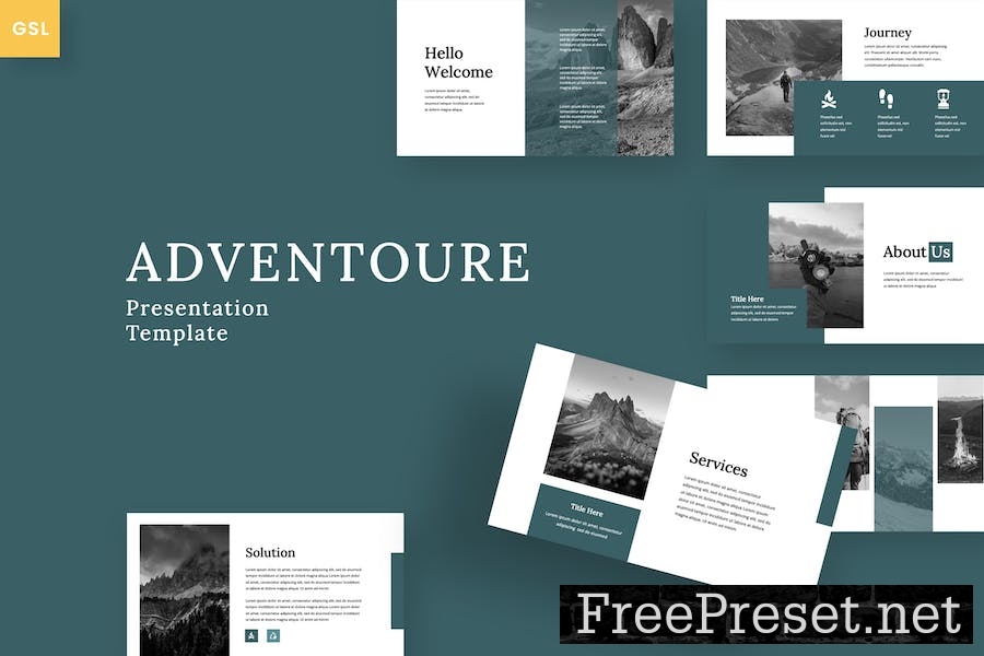 Adventour - Google Slides Template BPGUKAS