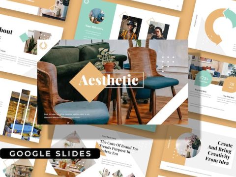 Aesthetic - Clean Creative Business Google Slides M36C5Q5