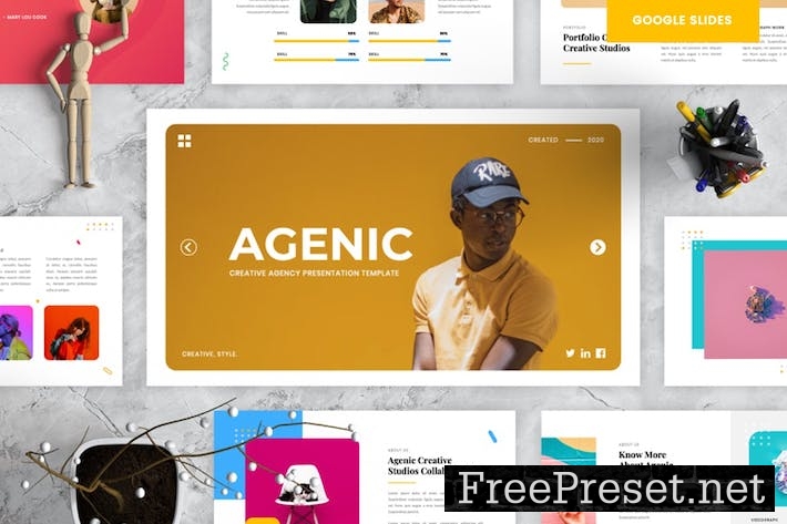 Agenic - Creative Agency Google Slides Template KP6EWX6