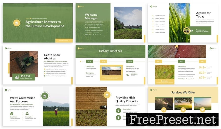 Agrisa - Agriculture Google Slide Template 8MVLPWV