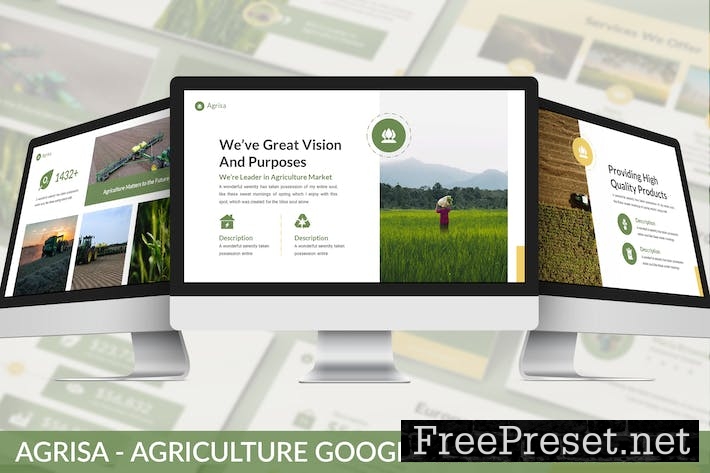 Agrisa - Agriculture Google Slide Template 8MVLPWV