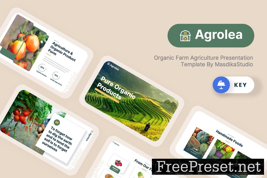 AGROLEA - Agriculture Keynote Template 4PF7H4G