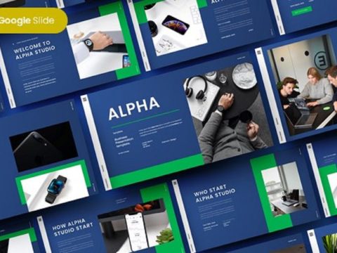 Alpha - Business Google Slide Template 3DWHKHW