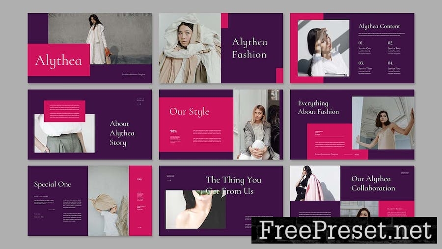 Alythea - Presentation Google Slide Template T6H58CX