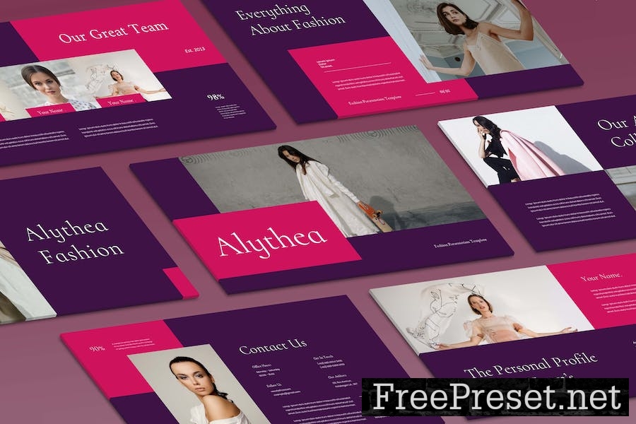 Alythea - Presentation Google Slide Template T6H58CX