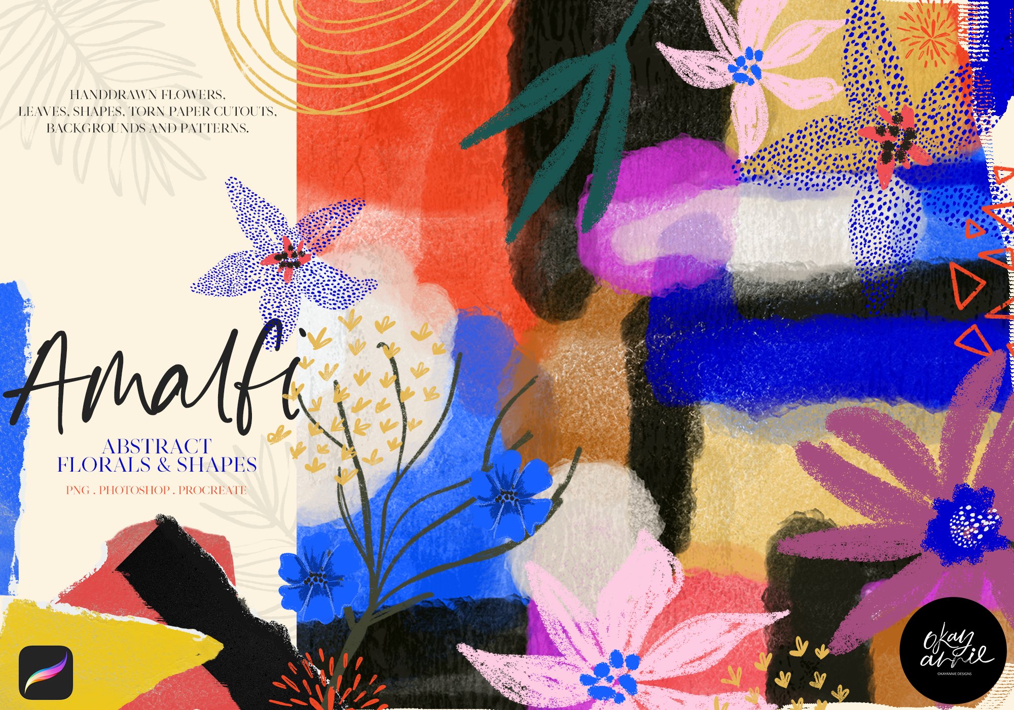 Amalfi: Abstract Floral & Shapes 6114865