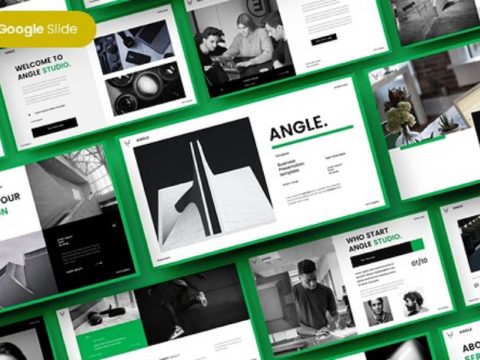 Angel - Business Google Slide Template XQXZYU5