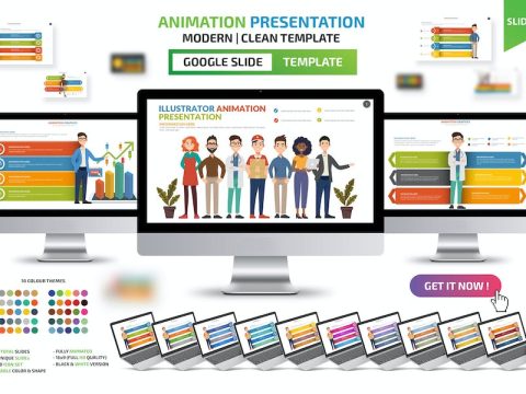 Animation Google Slides Template 4F8BWXJ