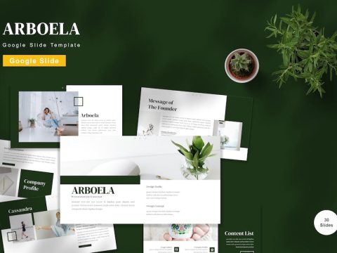 Arboela - Google Slide Template PPES8V7