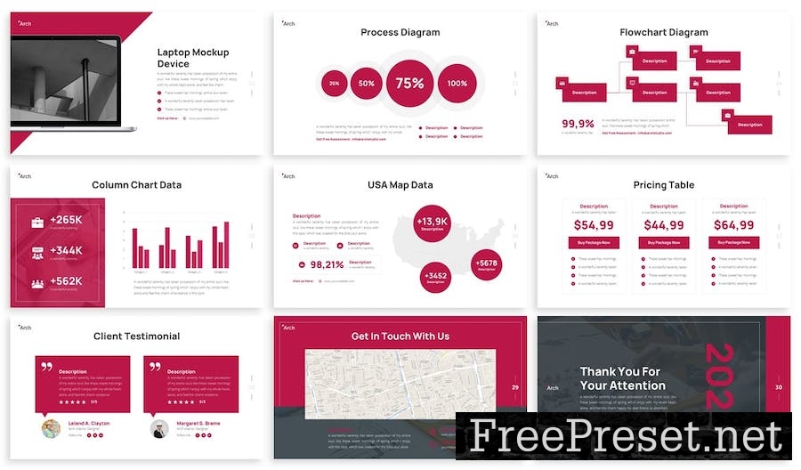 Arch - Architecture Google Slide Template MQA3EYP