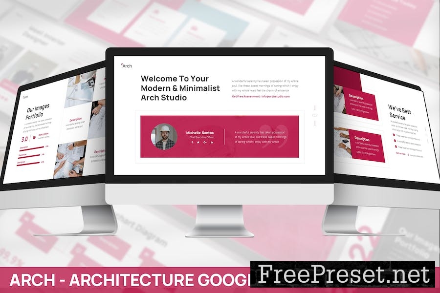 Arch - Architecture Google Slide Template MQA3EYP