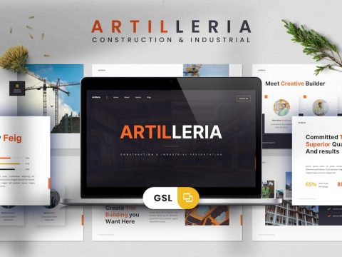 Artilleria - Construction Google Slide EL7TT9P