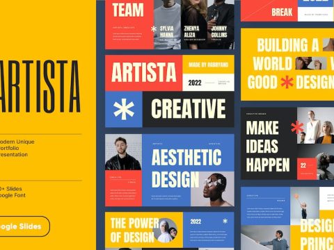 ARTISTA - Creative Google Slides 4PJ9XTV