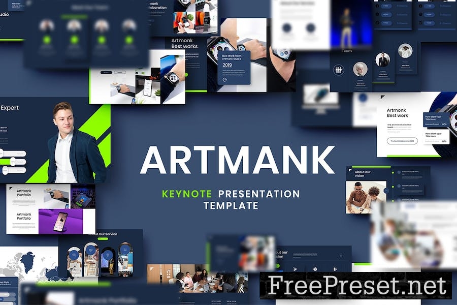 Artmank – Business Keynote Template F7BH6N6