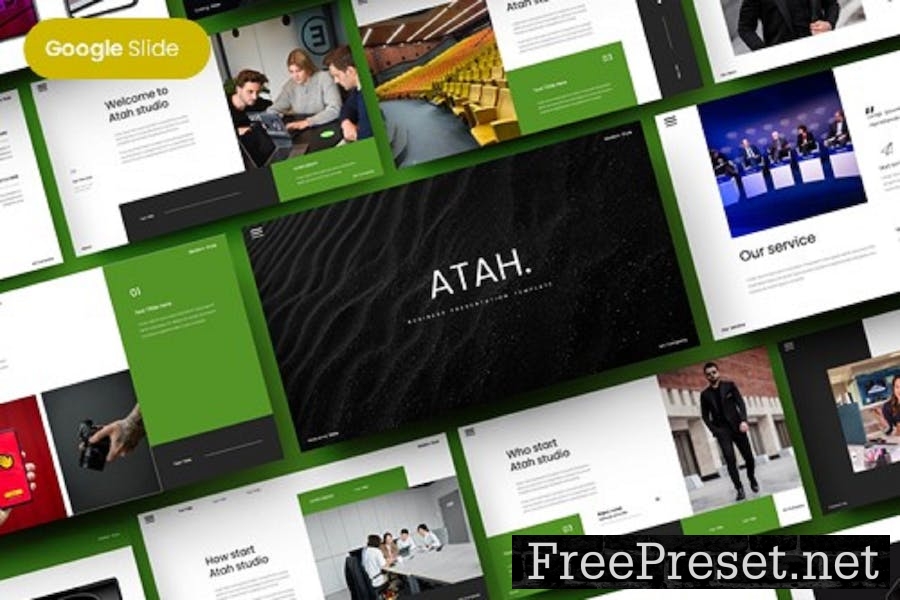 Atah - Business Google Slide Template LUNQ4CB