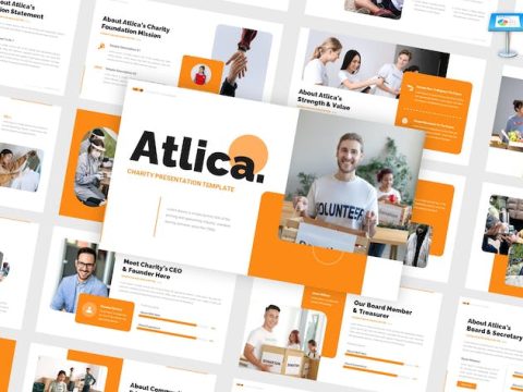 Atlica - Charity Keynote Template