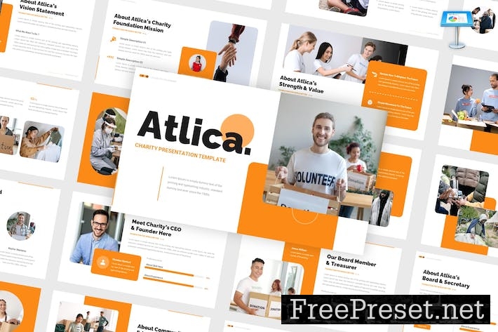 Atlica - Charity Keynote Template