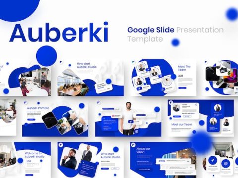 Auberki - Business Google Slide Template 44Z6JQR