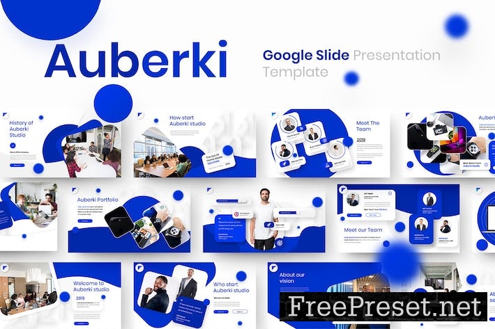 Auberki - Business Google Slide Template 44Z6JQR