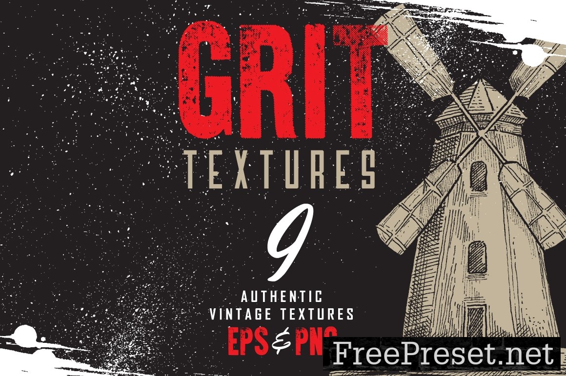 Authentic Grit Textures