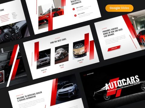 Autocars - Car Dealer Automotive Google Slides L7GQR99