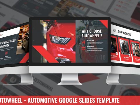 Autowheel - Automotive Google Slide Template HYCNAFL