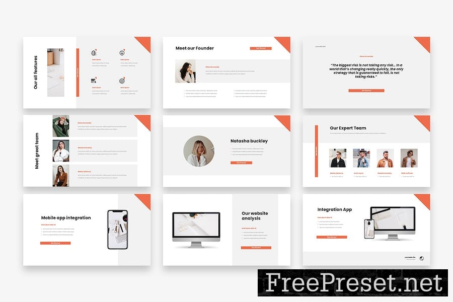 Avary - Digital Marketing Google Slides Template VEPVAME