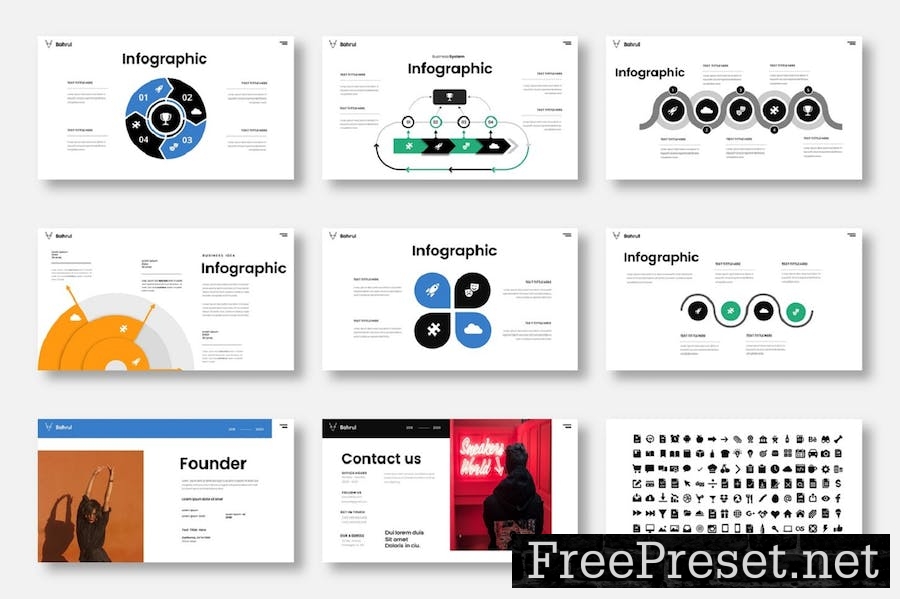 Bahrul - Business Google Slide Template ZNPNB2N