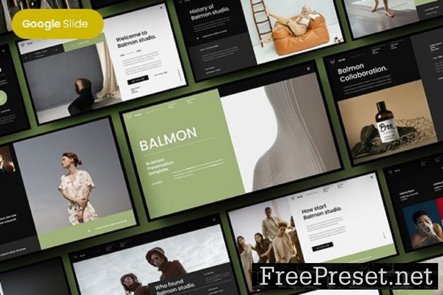 Balmon - Business Google Slide Template AGQBMLY