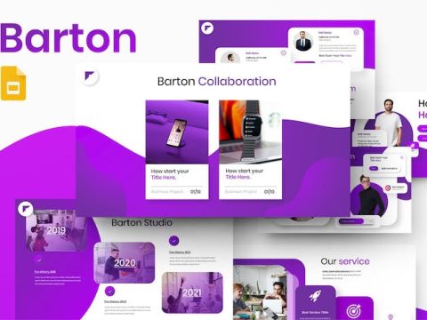 Barton - Business Google Slide Template BKLXFZY