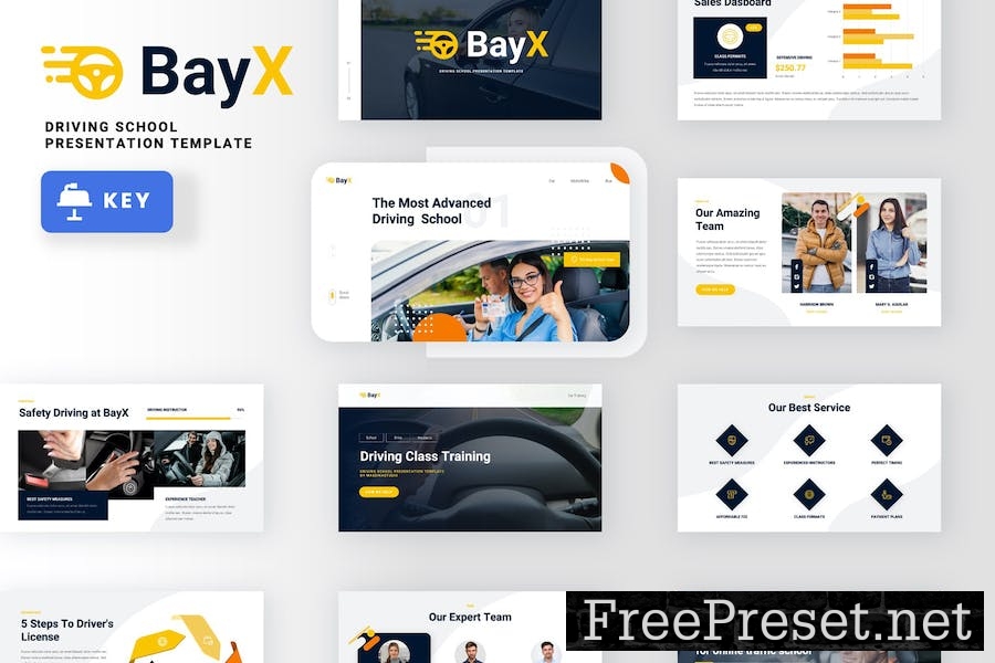 BayX - Driving School Keynote Template QNA8TCP