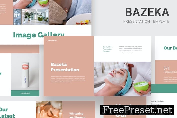 Bazeka - Beauty Clinic Presentation Template R7V4DGA