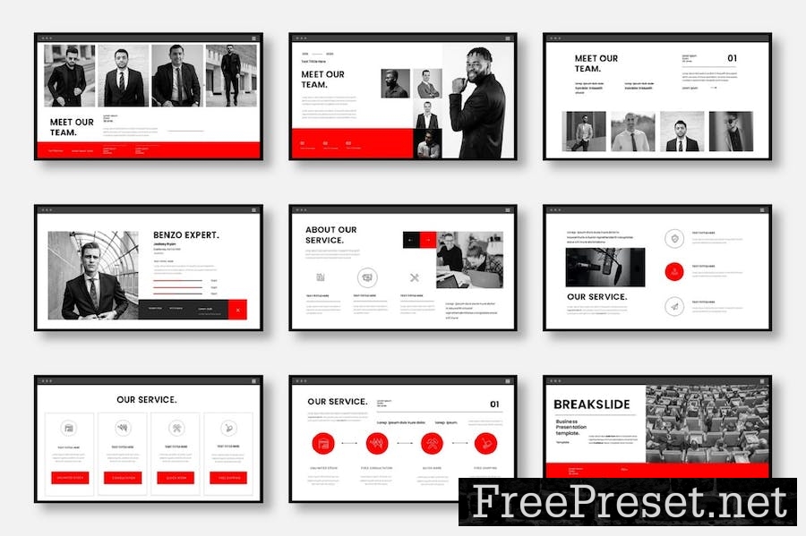 Benzo - Business Google Slide Template