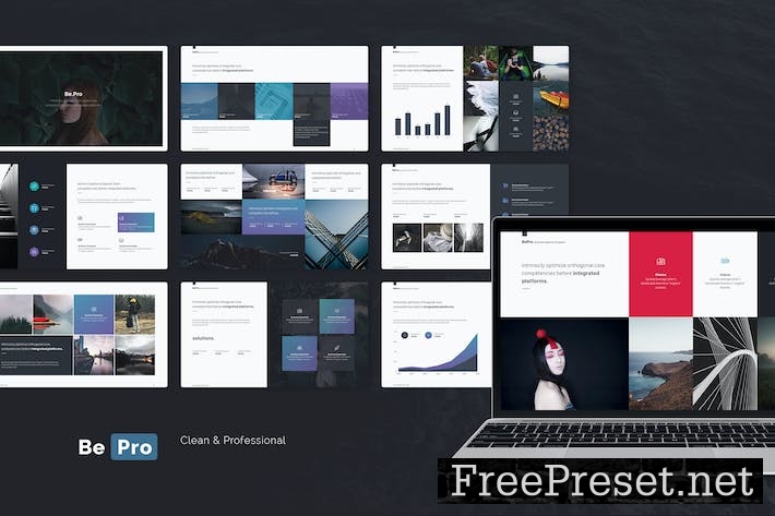 BEPRO Business & Creative Template (Keynote) 98G38N