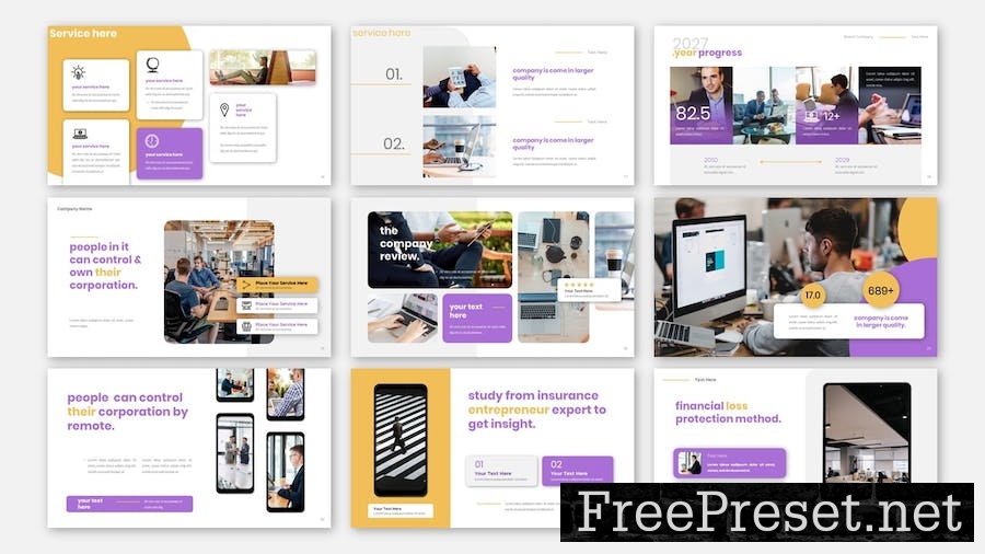 Beta - Pitch Deck Business Company Google Slides CBEN8XH