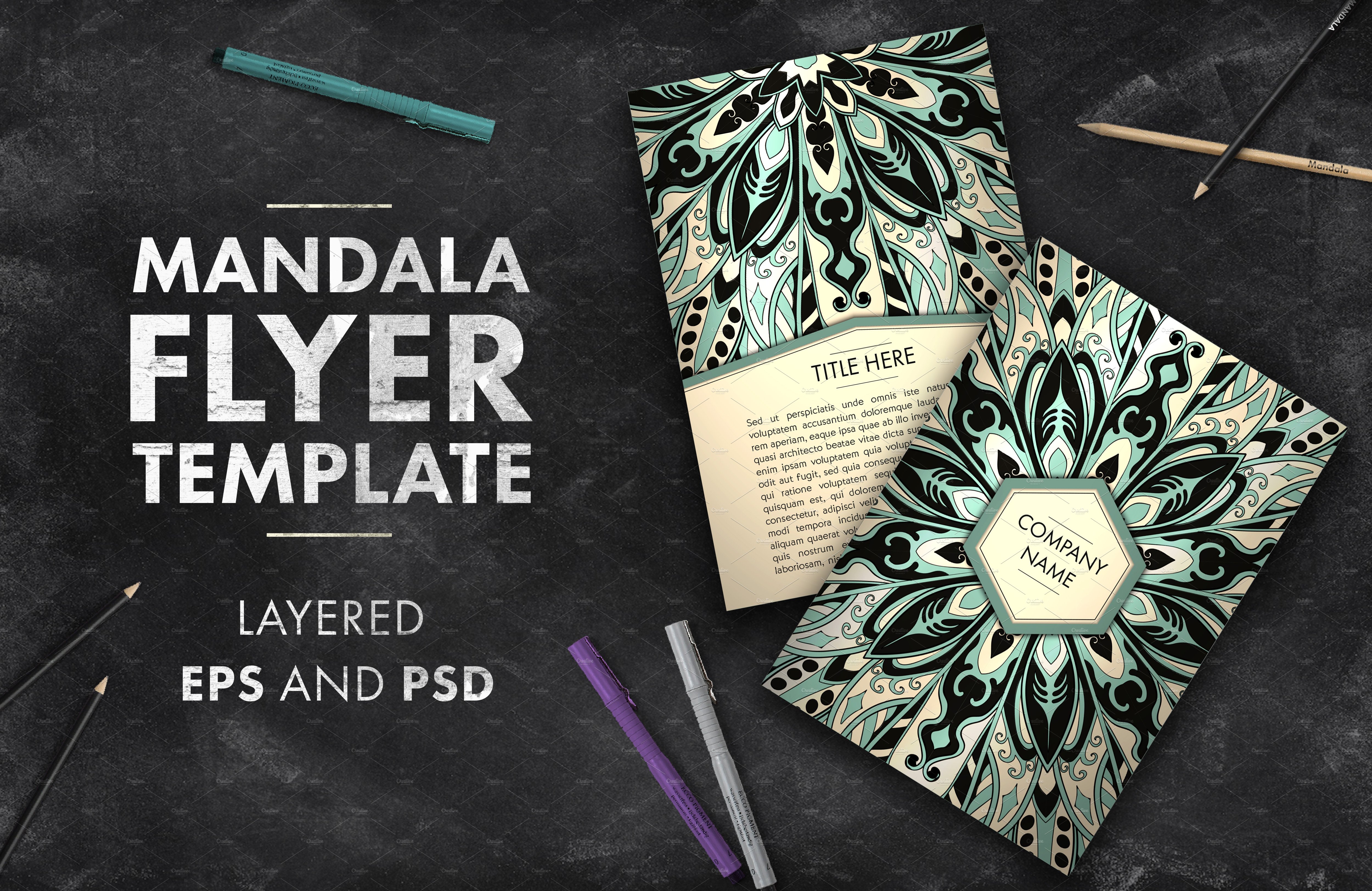 Big set mandala templates 02