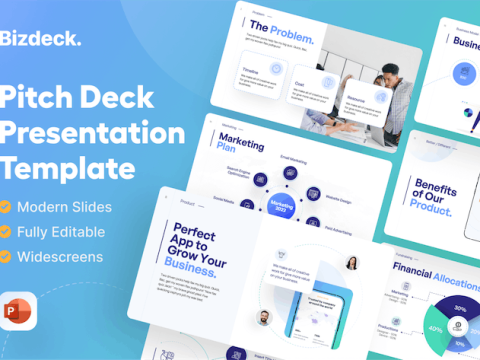 Bizdeck - Business Deck Presentation Templates 6Q7GCC8