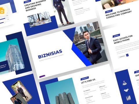 Biznisias - Business Google Slides Template CHCGP6J