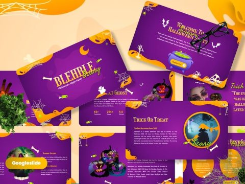 Blehble - Vibe Halloween Googleslide Template PAE9N2J