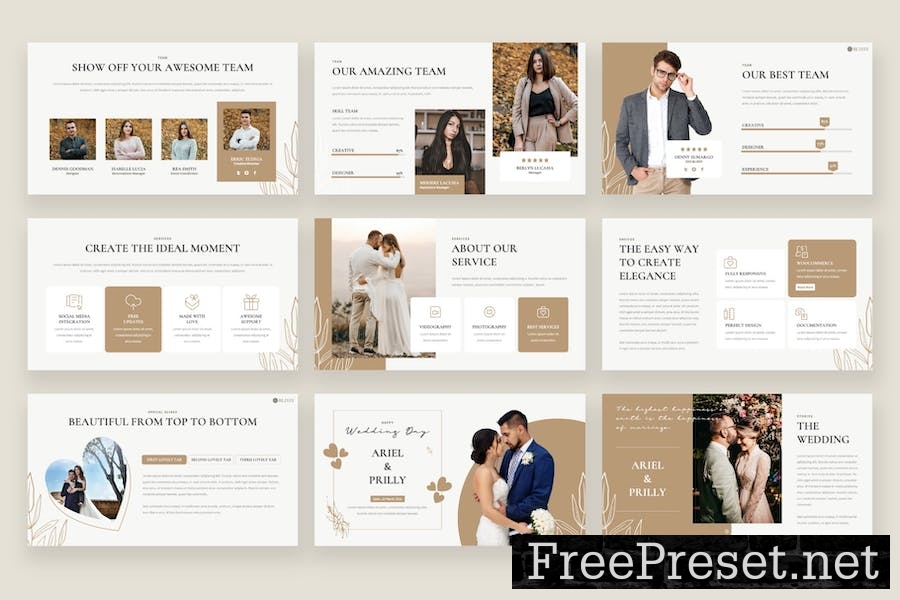 BLISSY - Wedding & Event Keynote Template 7BMGY29