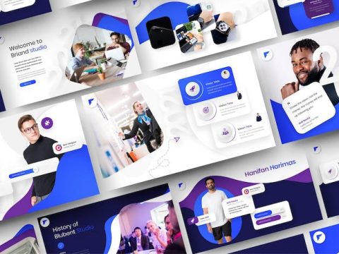 Blubent – Business Keynote Template 4S5XG37