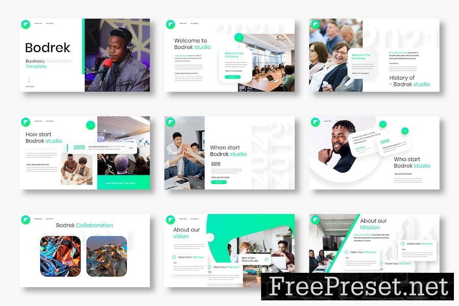 Bodrek – Business Keynote Template