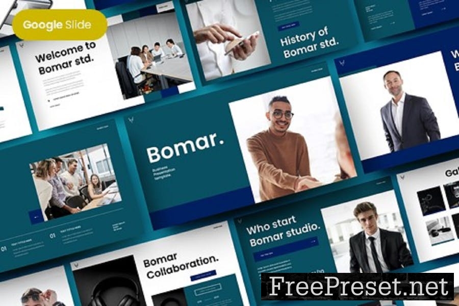 Bomar - Business Google Slide Template UNU847U