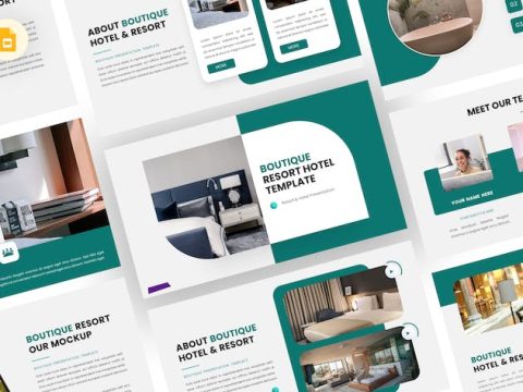 Boutique - Resort Hotel Google Slides Template 5YP6HCK