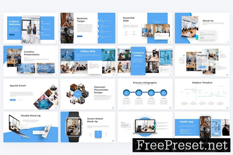 Brainstorm Business Google Slides Template WFRWJMZ